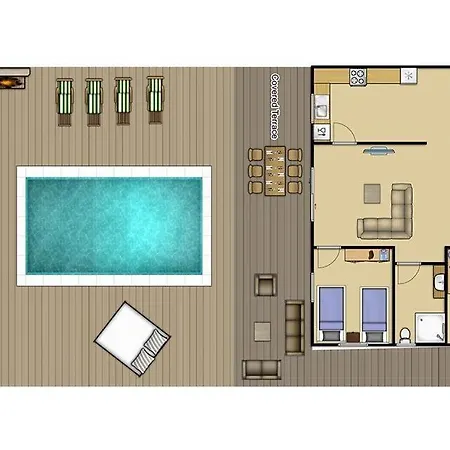 Playa Blanca Sleeps 6 Pool Air Con Wifi Playa Blanca (Lanzarote)